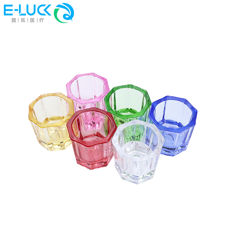 Acrylic Powder Clear - وعاء دابن شفاف من زجاج الكريستال
