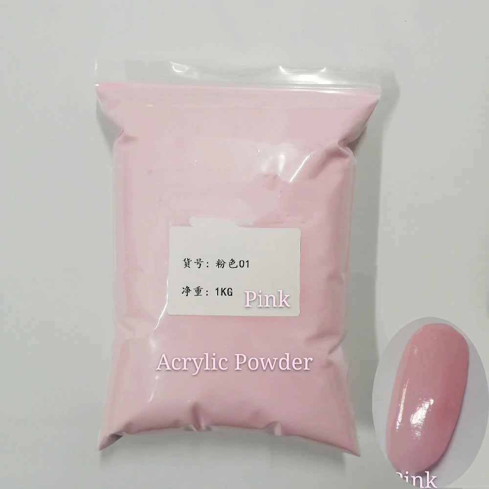 Acrylic Powder Clear - 1 كجم مسحوق أكريليك للأظافر عارية