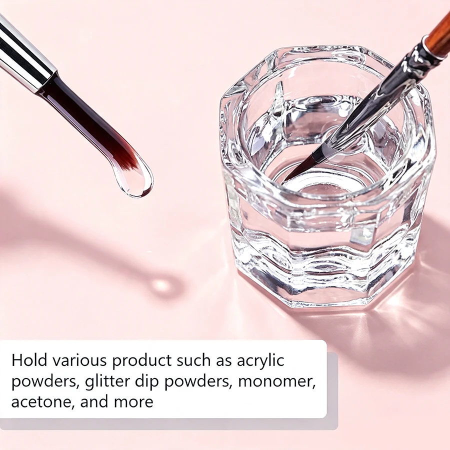 وعاء زجاجي شفاف، حامل مسحوق ال - مراجعة Acrylic Powder Clear وسعره