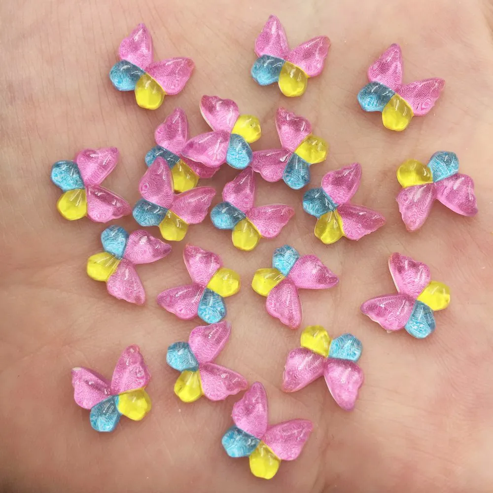 Kawaii فراشة صغيرة فلاتباك حجر - مراجعة Nail Art Glossy وسعره