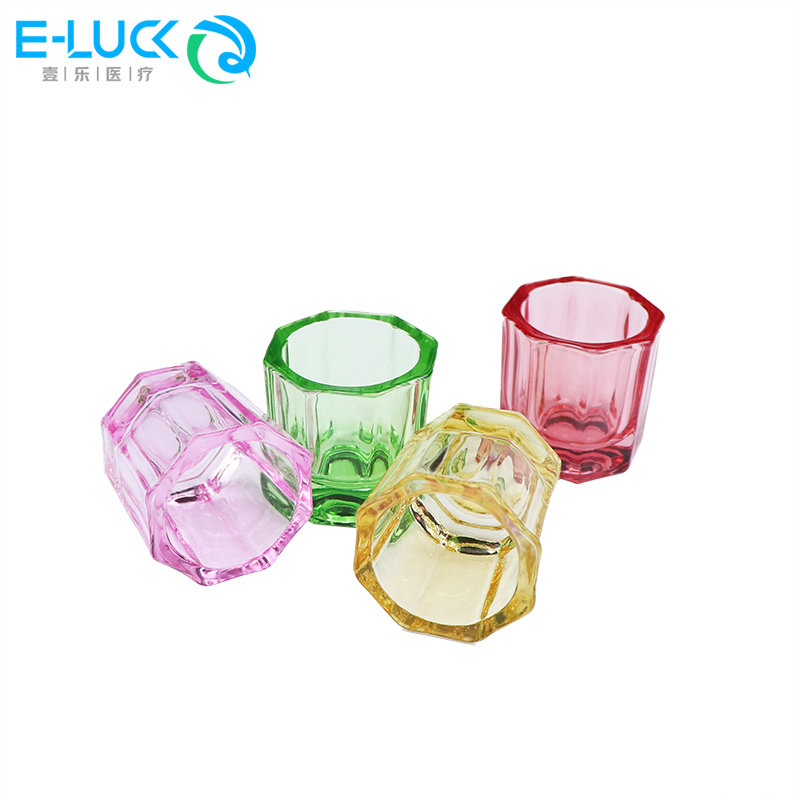 وعاء دابن شفاف من زجاج الكريست - مراجعة Acrylic Powder Clear وسعره