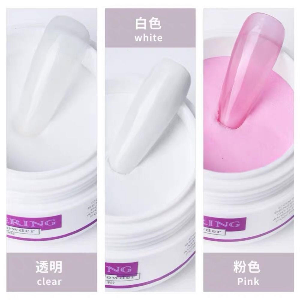 10 جرام/زجاجة مسحوق أكريليك اح - مراجعة Acrylic Powder Clear وسعره