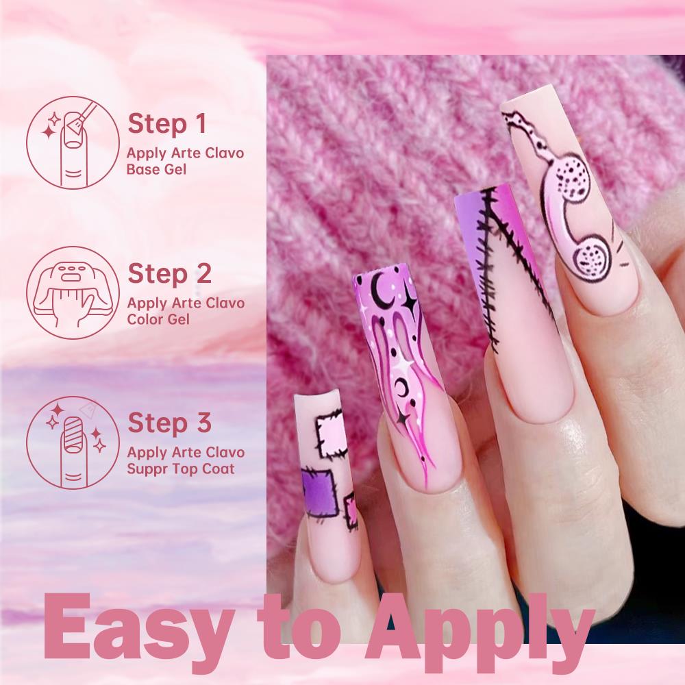 طلاء أظافر جل من سلسلة أرت كلا - مراجعة Nail Art Yellow وسعره