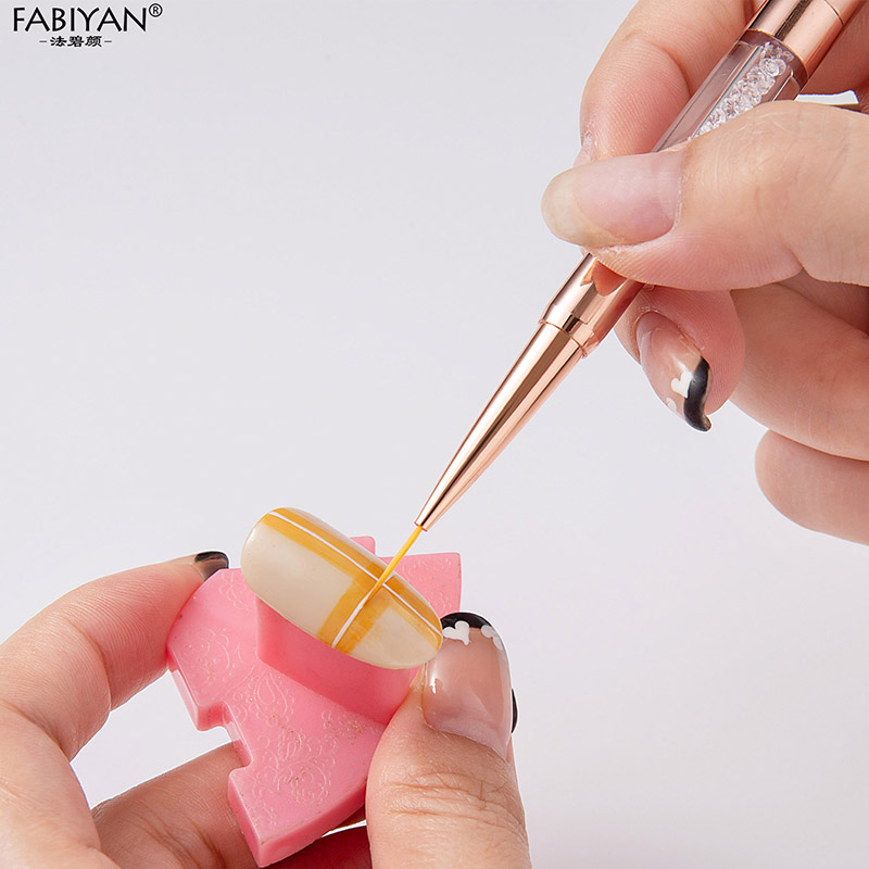 ارتفع الذهب مزدوجة رئيس 5/7/9/ - مراجعة Nail Art Gold وسعره