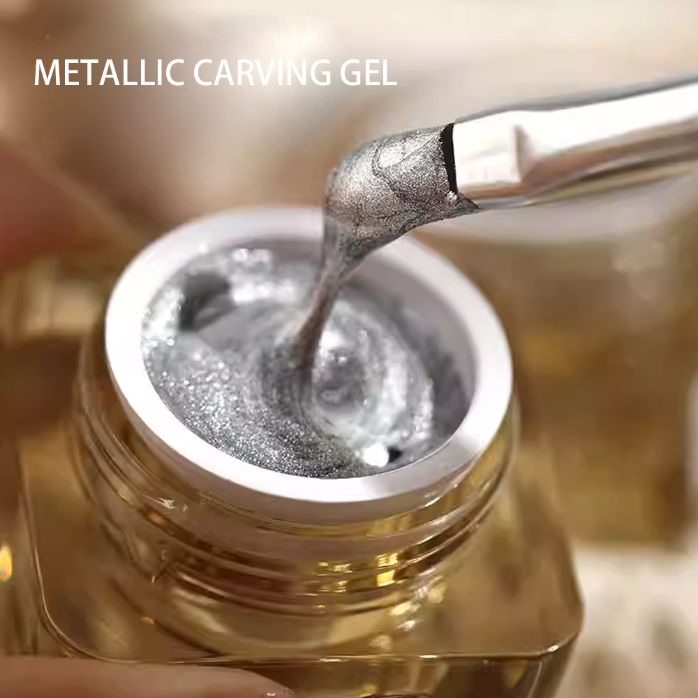 جل نحت معدني 8 جرام لتصميم الأ - مراجعة Nail Art Gold وسعره