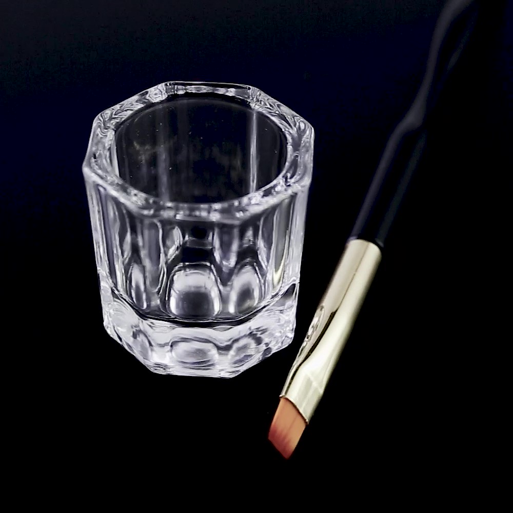 زجاج كريستال صغير من الأكريليك - مراجعة Acrylic Powder Clear وسعره