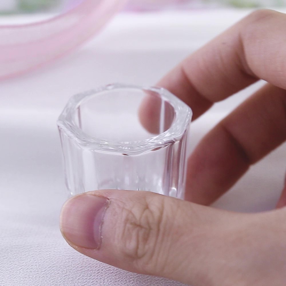 زجاج كريستال صغير من الأكريليك - مراجعة Acrylic Powder Clear وسعره