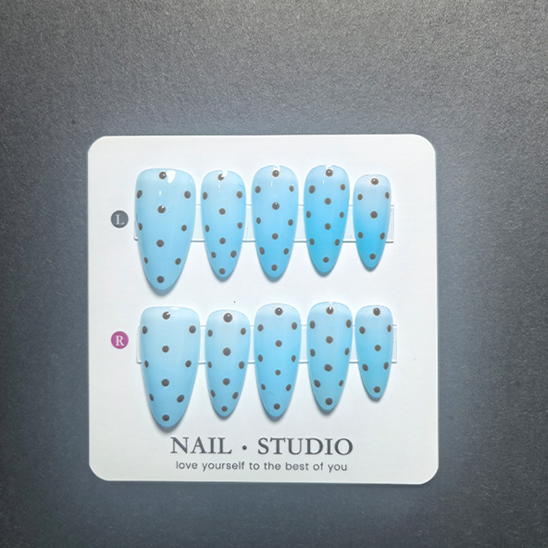 10 قطع من الأظافر الاصطناعية ا - مراجعة Nail Art Glossy وسعره