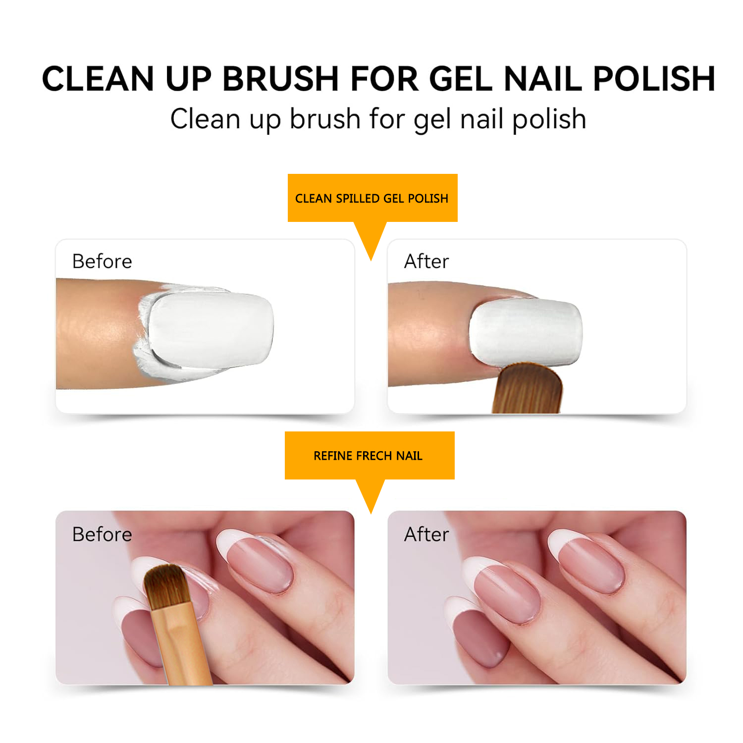 فرشاة أظافر كولينسكي الفرنسية، - مراجعة Nail Art Gold وسعره