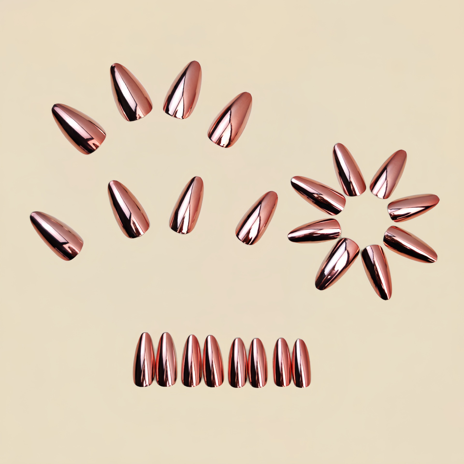 أظافر صناعية متوسطة الحجم للنس - مراجعة Nail Art Glossy وسعره