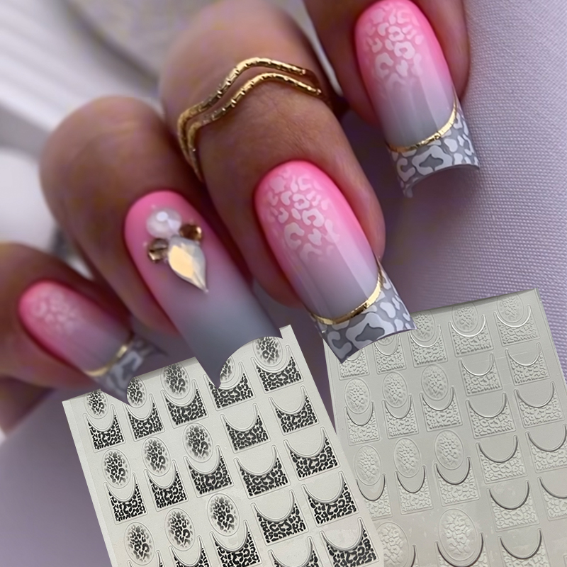 ملصقات أظافر مطبوعة على النمر  - مراجعة Nail Art Zebra Design وسعره