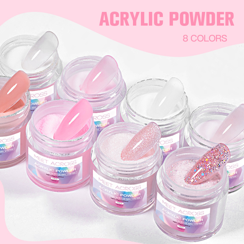 يجتمع عبر الاكريليك مسحوق كريس - مراجعة Acrylic Powder Clear وسعره
